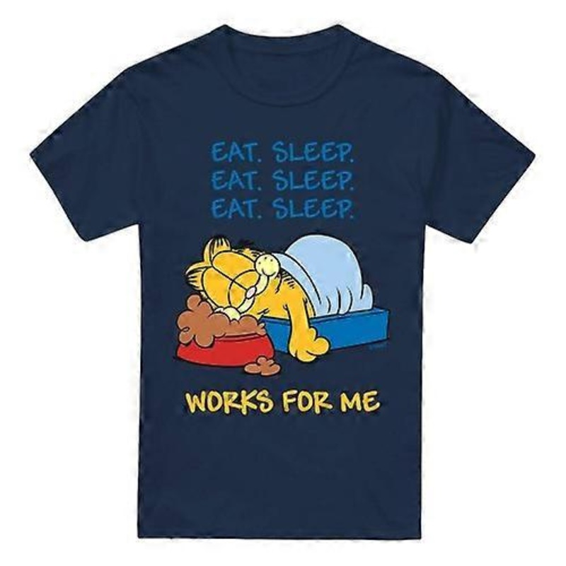 Garfield Mens Works For Me T-Shirt