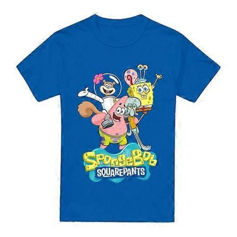 SpongeBob SquarePants Mens Group Shot T-Shirt