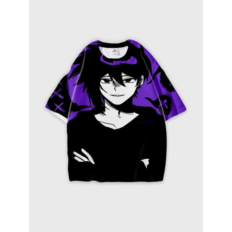 T-Shirt Round Neck, Loose Short Sleeve Stardew Valley Sebastian Graphic Tee, Unisex Summer Casual Top U228