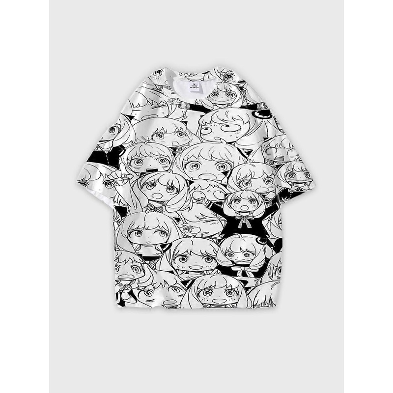 T-shirt short sleeve round neck summer casual loose JW1107