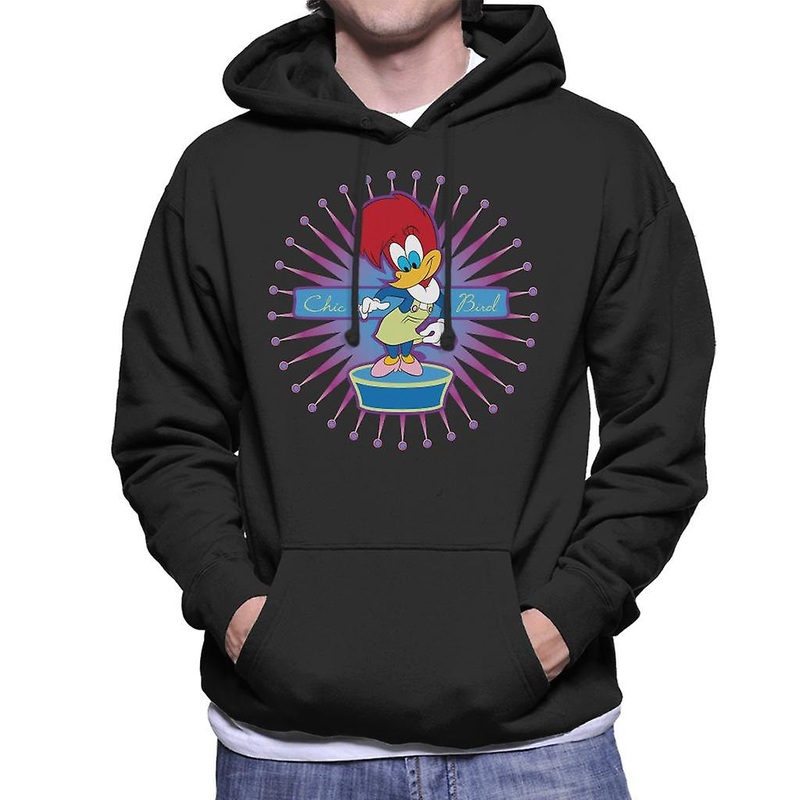 Woody Woodpecker Winnie Woodpecker Chic Bird Men’s Hooded Sweatshirt