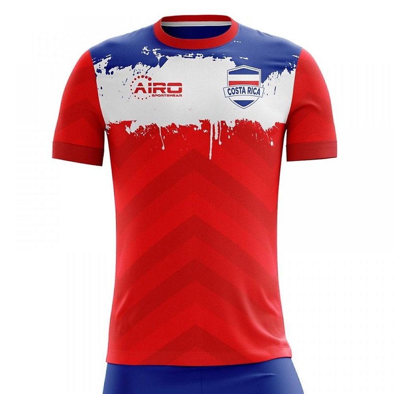 2025-2026 Costa Rica Home Concept Football Shirt – Baby