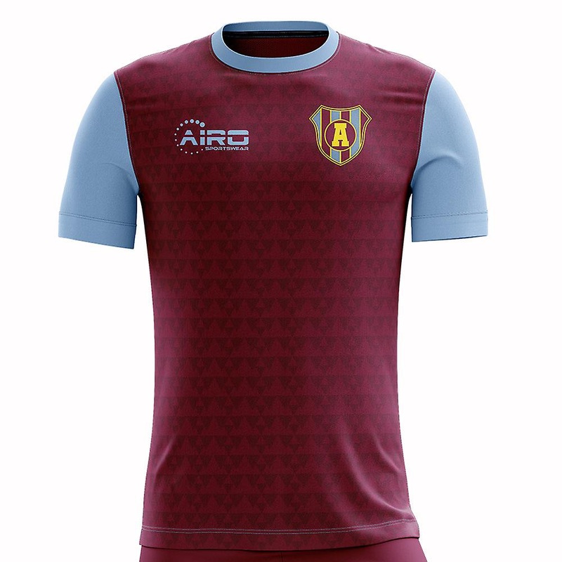 2025-2026 Villa Home Concept Football Shirt – Kids