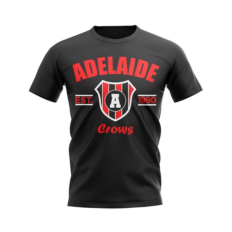 Adelaide Established Football T-Shirt (Black)
