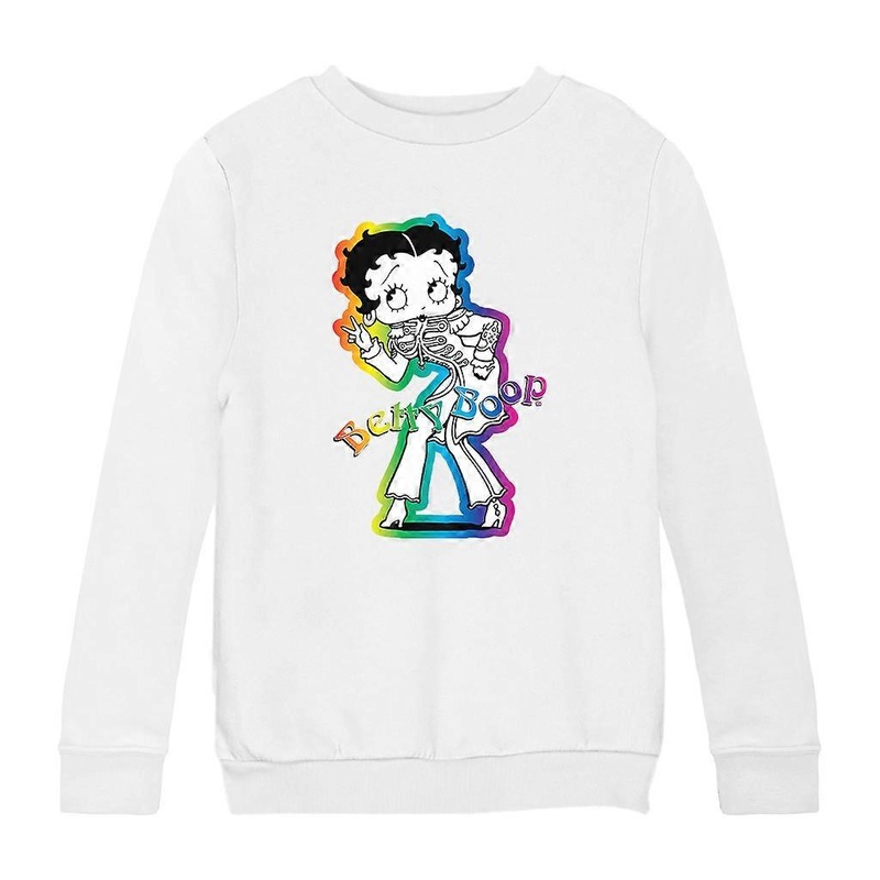 Betty Boop Groovy 70s Outfit Kid’s Sweatshirt