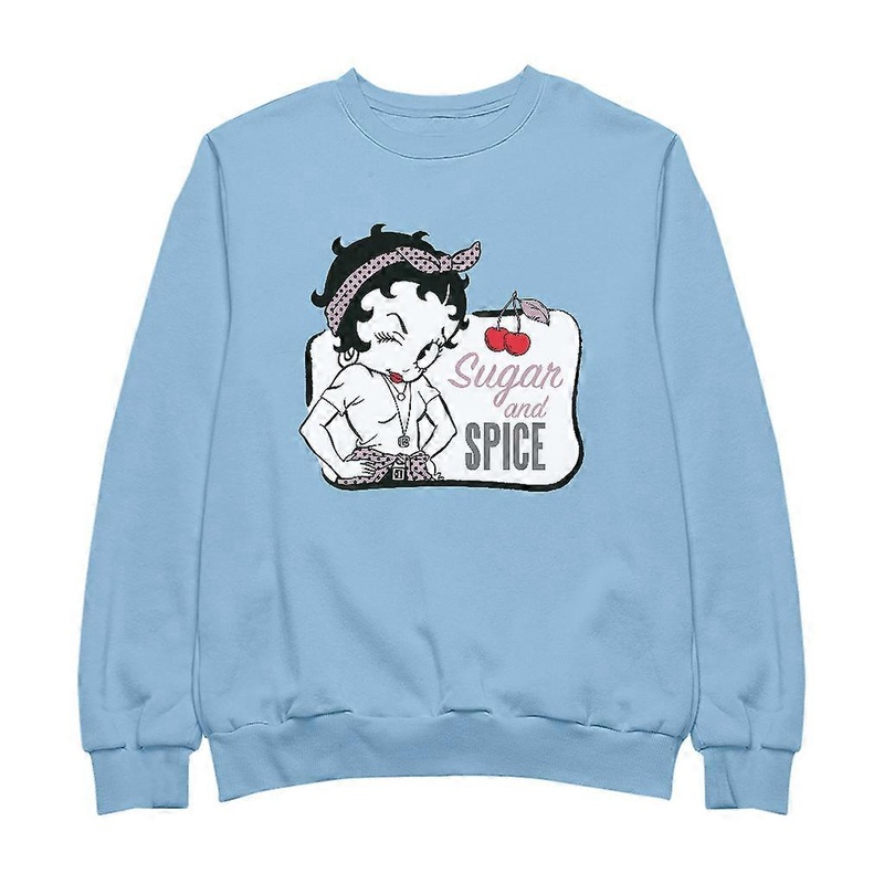 Betty Boop Sugar And Spice Cherry Women’s Sweatshirt