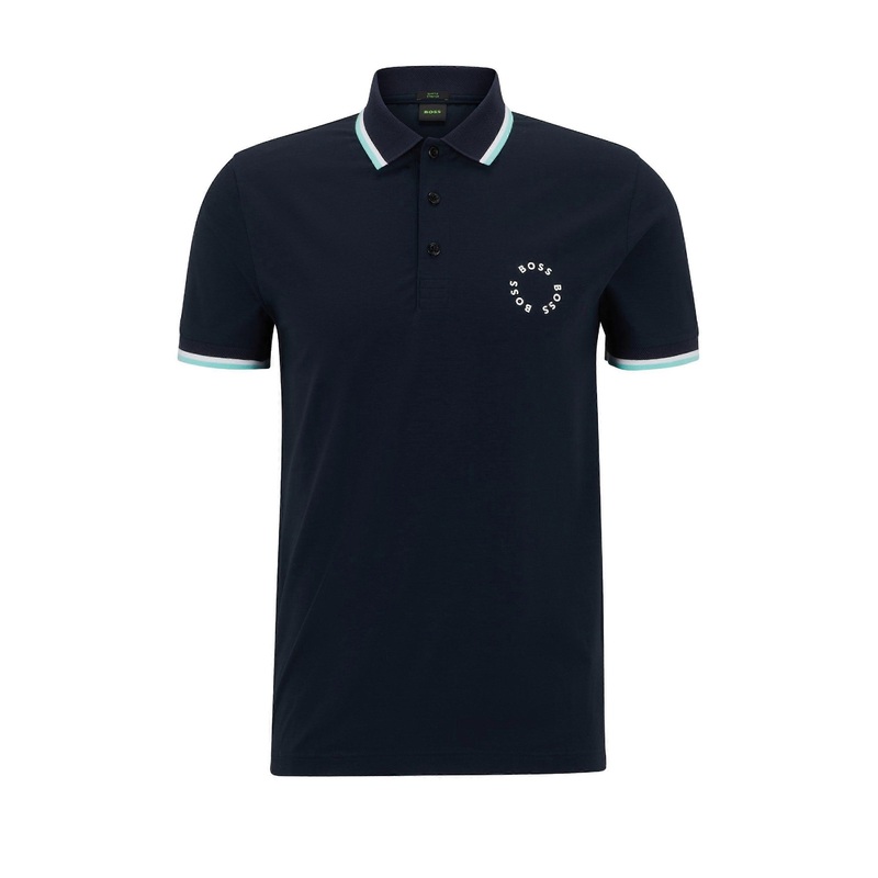 Boss Paule 2 Polo Shirt Dark Blue