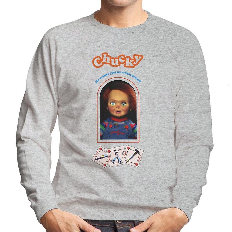 Chucky He Wants You As A Best Friend Men’s Sweatshirt