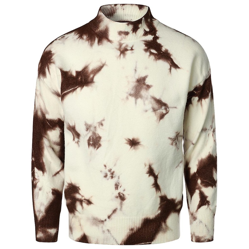 Cloudstyle Men’s Winter Warm Casual Long Sleeve Round Neck Sweater Tops