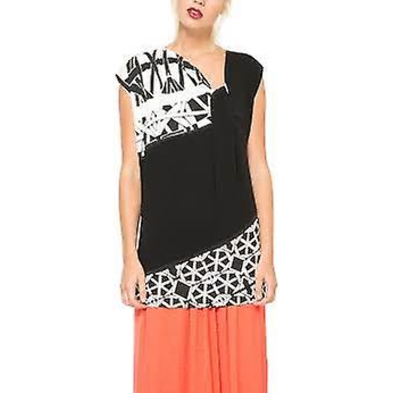 Desigual by L Lacroix Women’s Atomi Draped Top