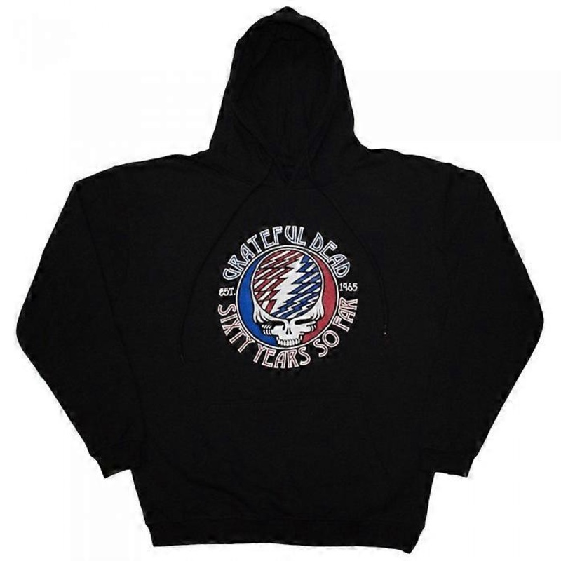 Grateful Dead Unisex Adult Stealie 60 Pull Over Hoodie