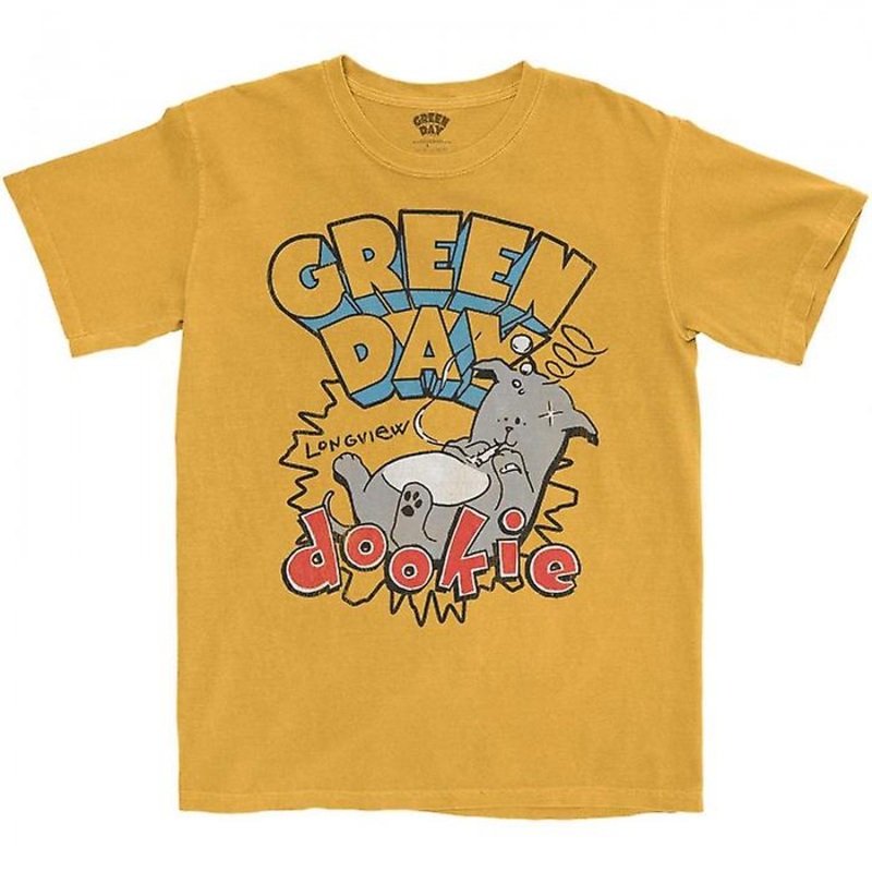 Green Day Unisex Adult Dookie Longview T-Shirt