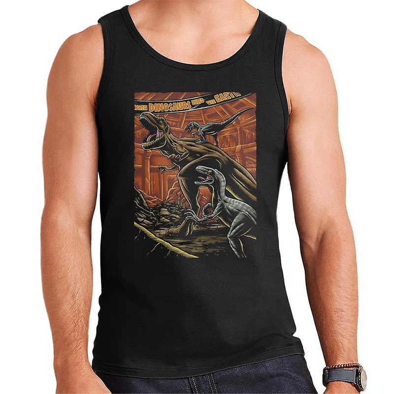 Jurassic Park When Dinosaurs Ruled The Earth Men’s Vest