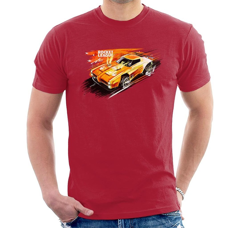 Rocket League Dominus Fire Men’s T-Shirt