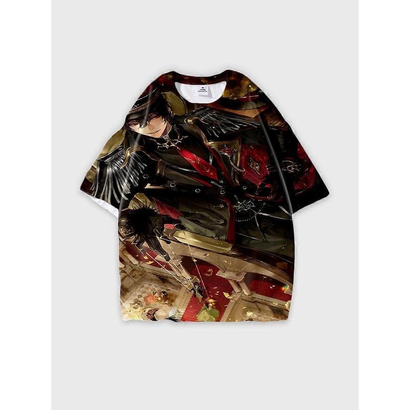 T-shirt short sleeve round neck summer casual loose E3117