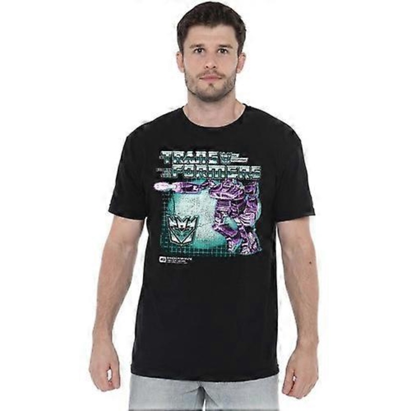 Transformers Mens Shockwave Box 40th T-Shirt
