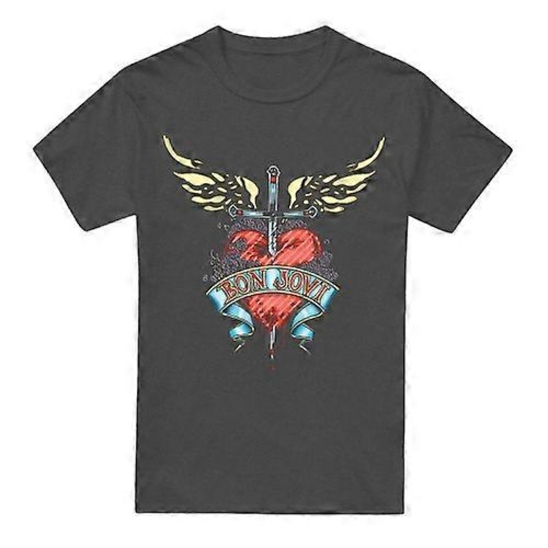 Bon Jovi Unisex Adult Dagger T-Shirt