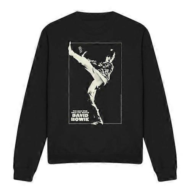 David Bowie Unisex Adult The Man Cover Sweatshirt