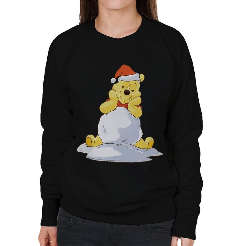 Disney Christmas Winnie The Pooh In The Snow Women’s Sweatshirt