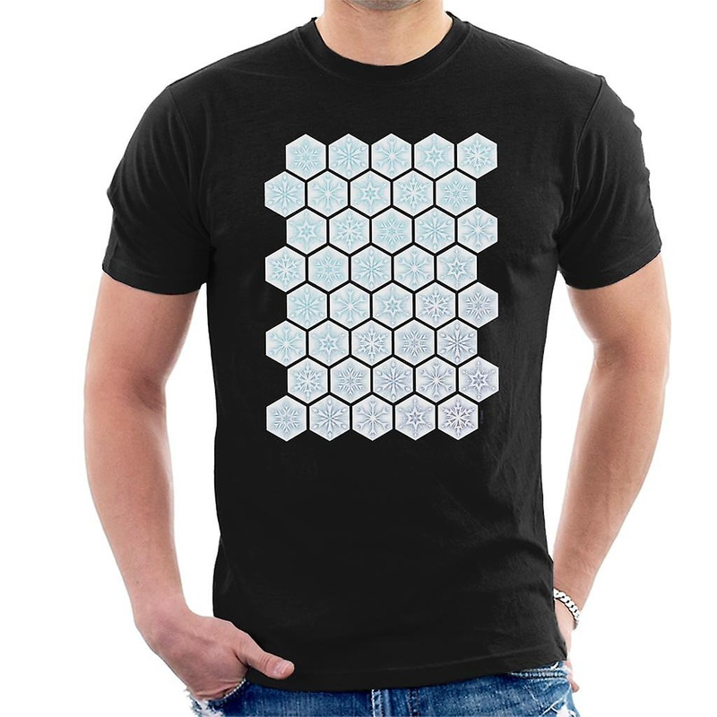 Disney Frozen Snowflake Montage Men’s T-Shirt