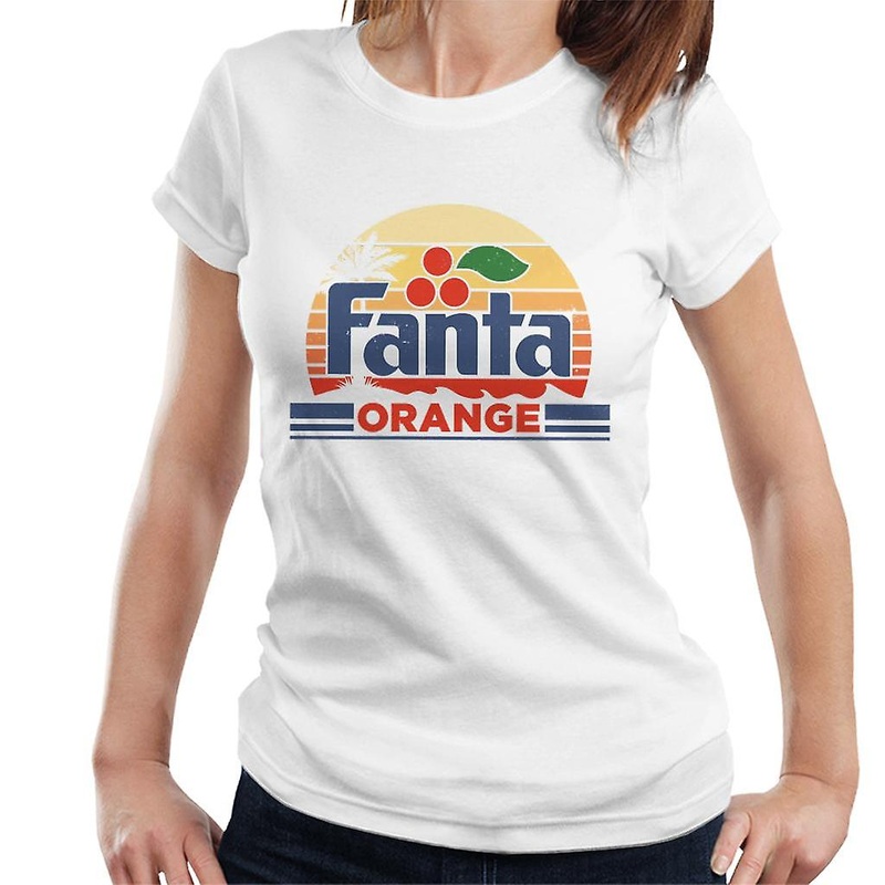Fanta Retro Sunset Logo Women’s T-Shirt
