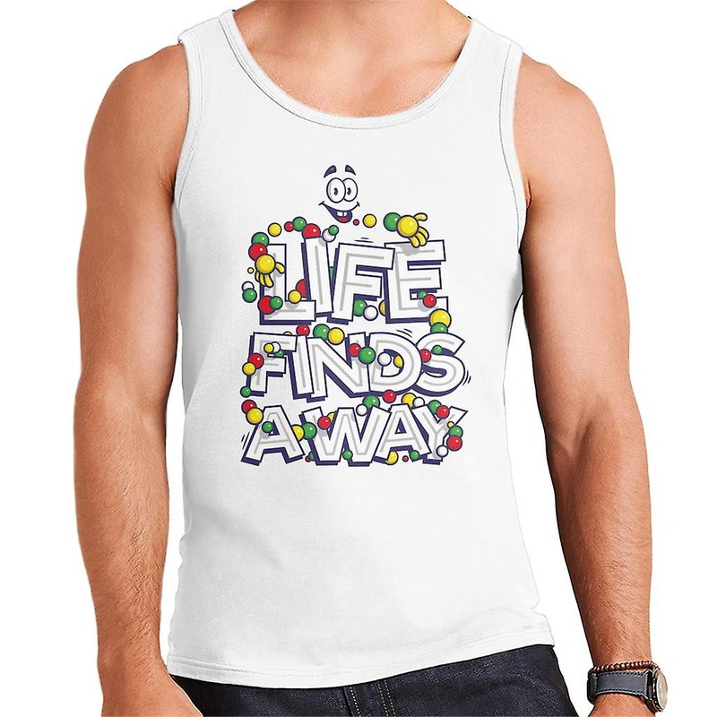 Jurassic Park Tagline Life Finds Away Men’s Vest