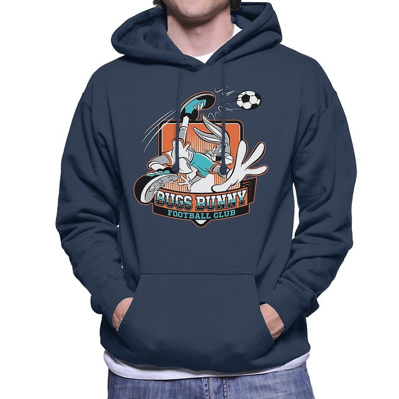 Looney Tunes Football Bugs Bunny FC Men’s Hooded Sweatshirt
