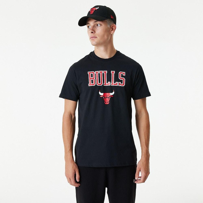 New Era Mens NBA Team Logo T-Shirt ~ Chicago Bulls