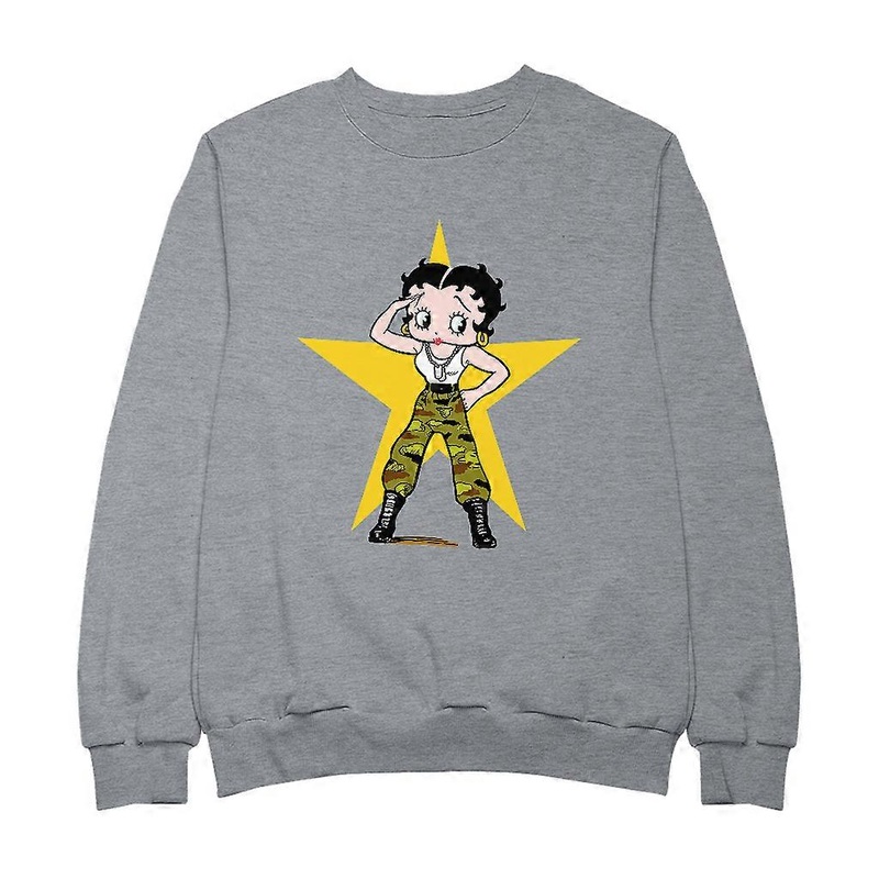Patriotic Betty Yellow Star Women’s Sweatshirt