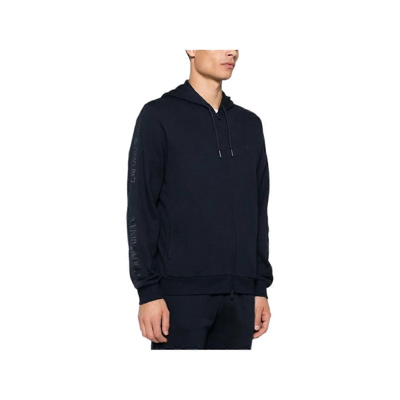 Sweat Emporio Armani Signature GA Homme Bleu