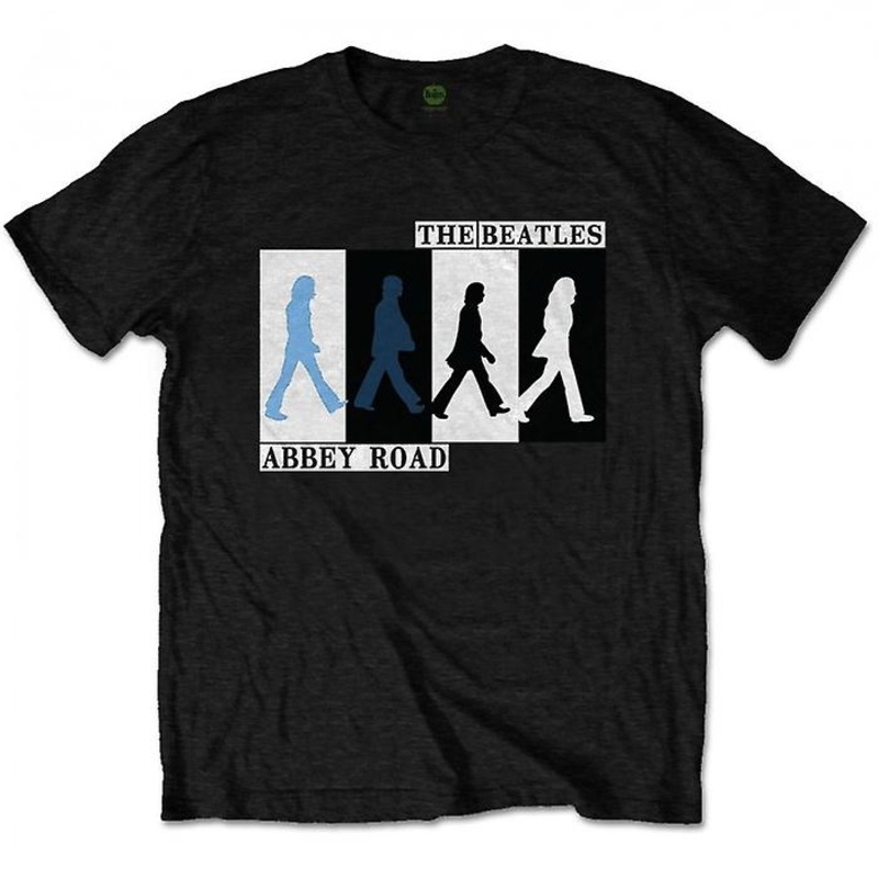 The Beatles Unisex Adult Colours Crossing Abbey Road T-Shirt