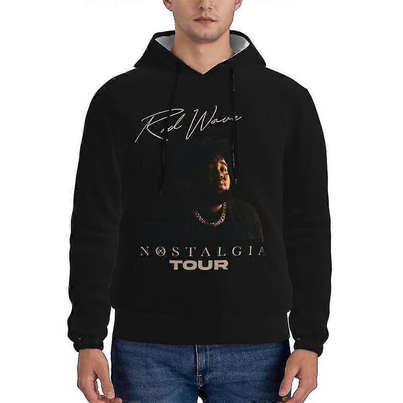 Unisex Men Women Rod Wave Hoodie Nostalgia Tour Music 2024 Fashion High Street Hip Hop Hooded Sweatshirt Pullover