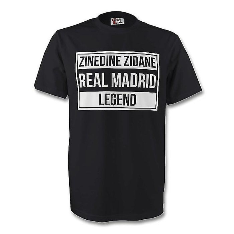 Zinedine Zidane Real Madrid Legend Tee (black)