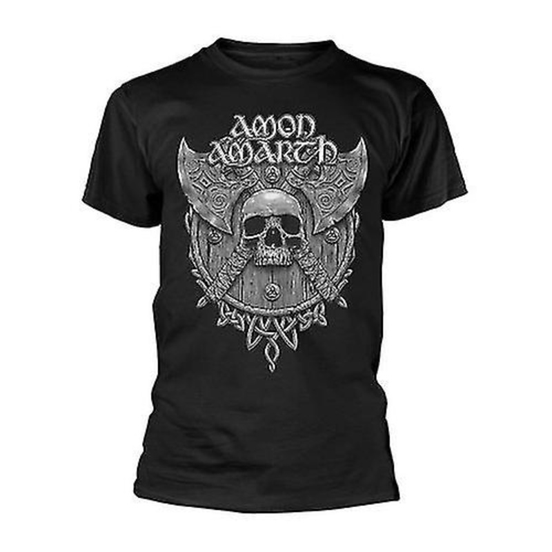 Amon Amarth Unisex Adult Skull T-Shirt