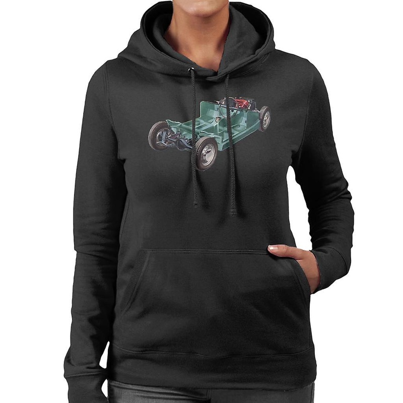 Austin Healey Sprite Mark II British Motor Heritage Women’s Hooded Sweatshirt