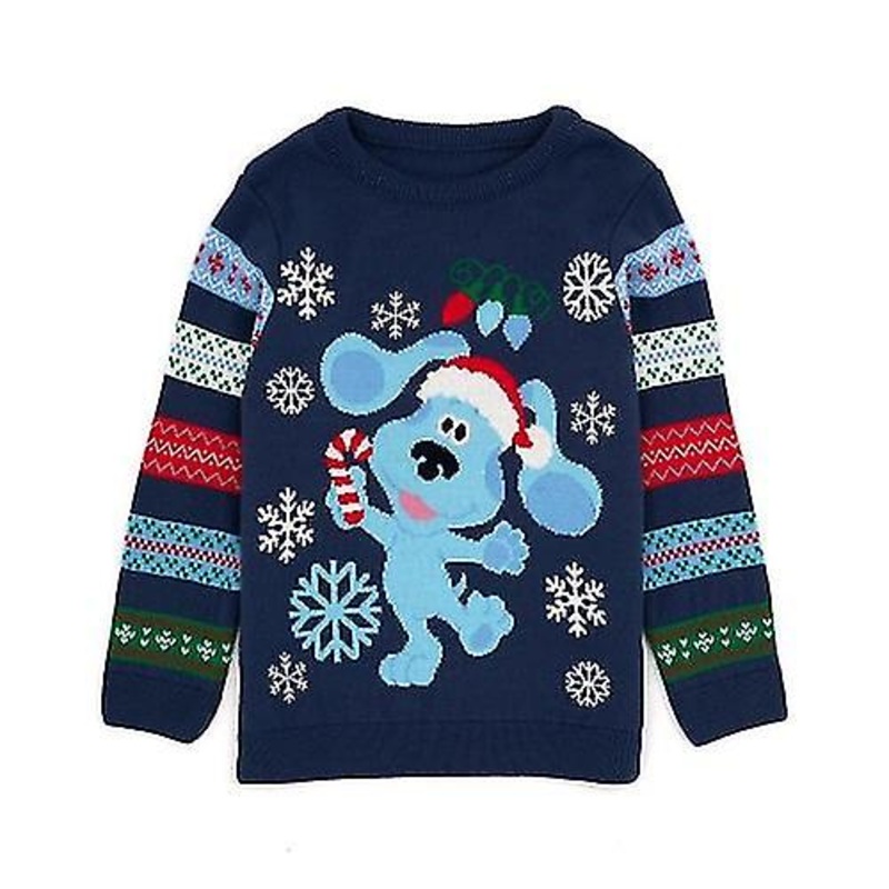 Blue’s Clues & You! Childrens/Kids Knitted Christmas Jumper