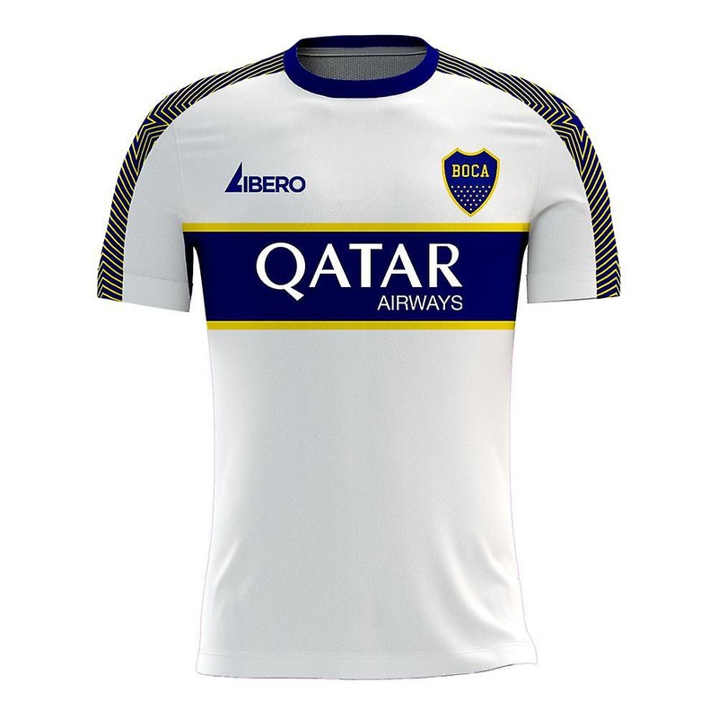 Boca Juniors 2025-2026 Away Concept Football Kit (Libero) – Little Boys