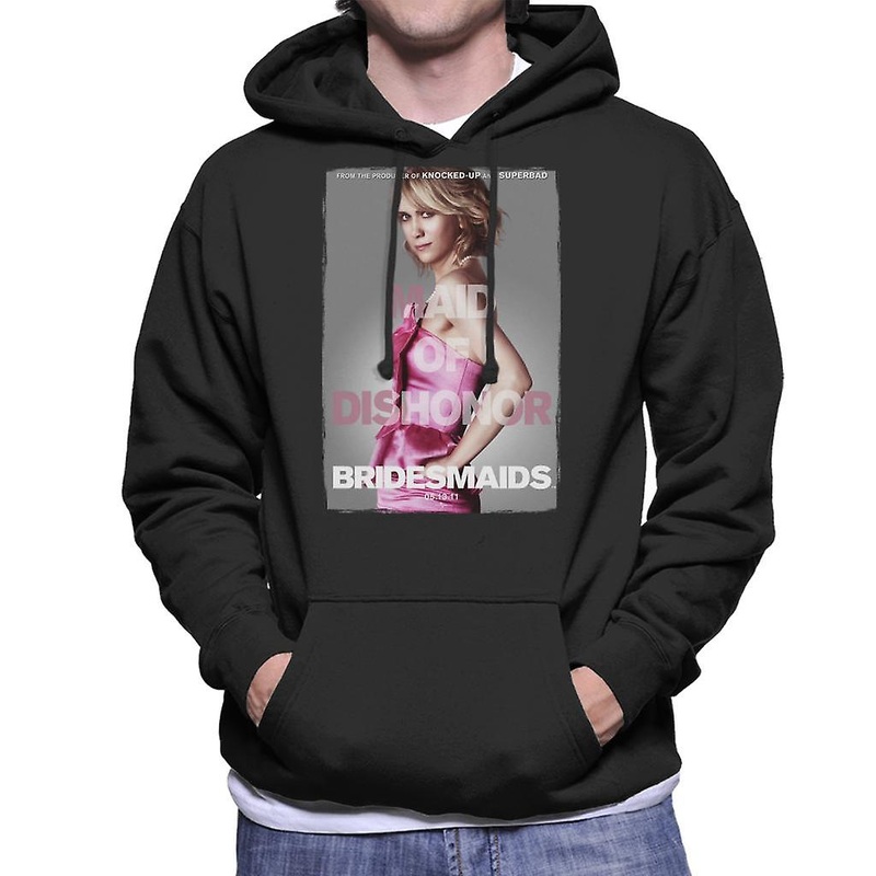 Bridesmaids Annie Movie Poster Maid Of Dishonor Men’s Hooded Sweatshirt