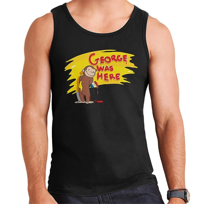 Curious George Was Here Men’s Vest