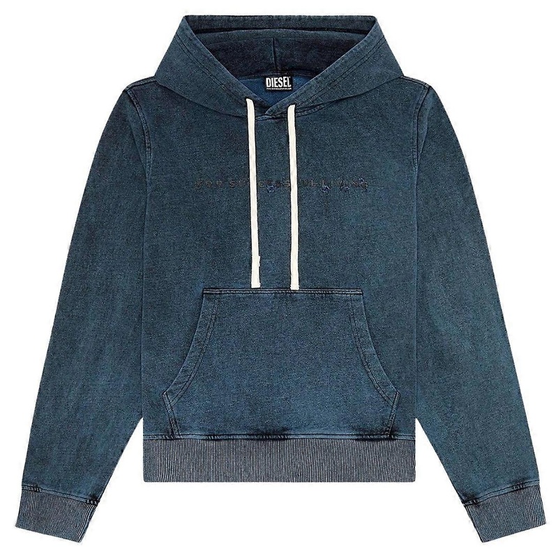Diesel Faded Dark Grey Hoodie