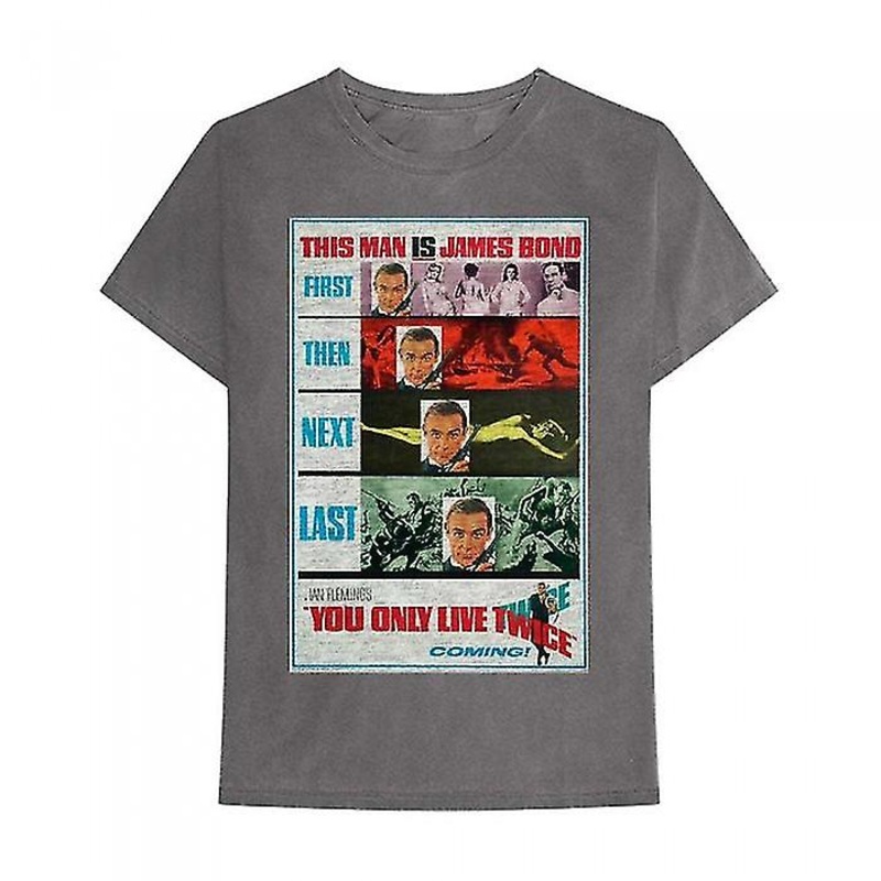 James Bond Unisex Adult You Only Live Twice Cotton T-Shirt