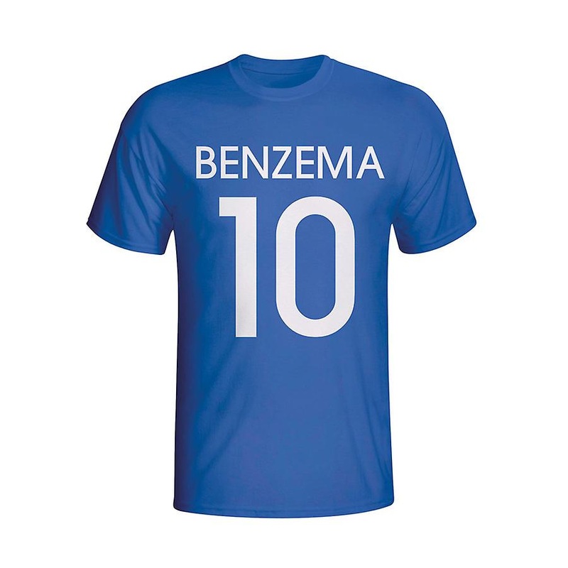 Karim Benzema France Hero T-shirt (blue) – Kids