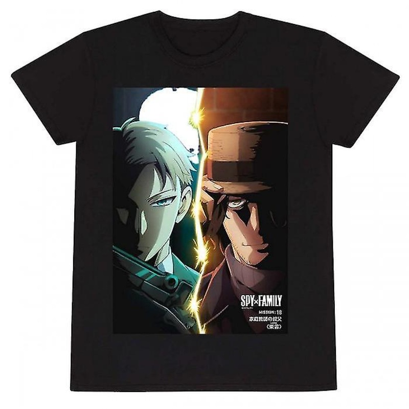 Spy x Family Unisex Adult Splitscreen T-Shirt