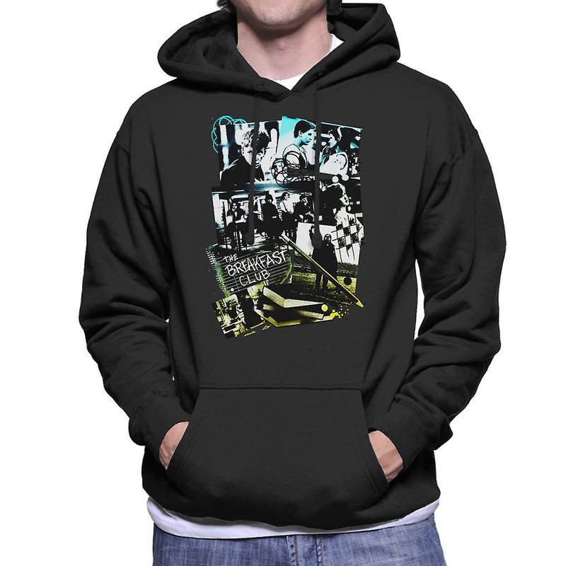 The Breakfast Club Montage Men’s Hooded Sweatshirt