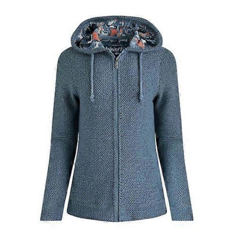Weird Fish Womens/Ladies Chicoa Macaroni Full Zip Hoodie