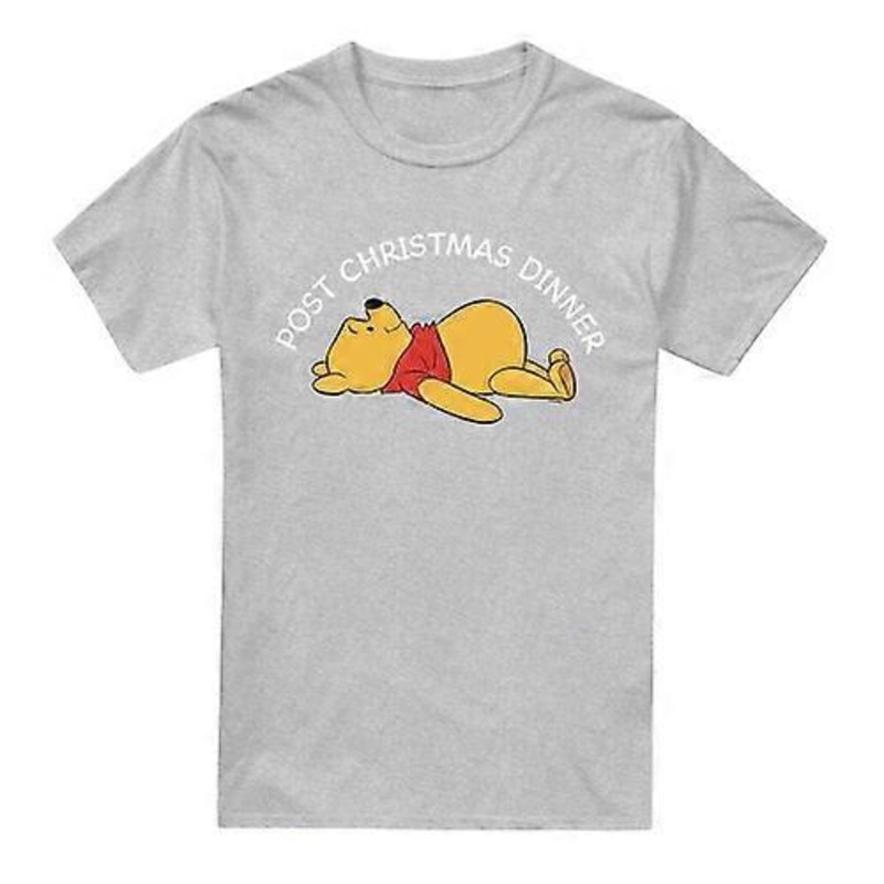Winnie the Pooh Mens Christmas Dinner T-Shirt