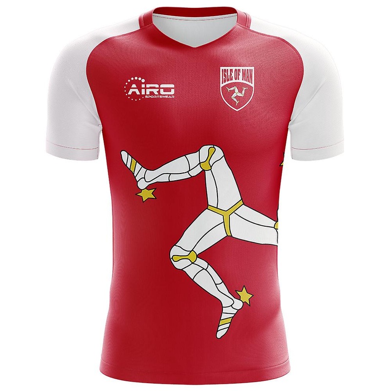 2025-2026 Isle of Man Home Concept Football Shirt – Kids