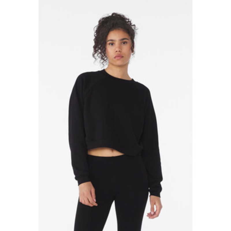 Bella + Canvas 7505 Women’s Raglan Pullover Sponge Fleece