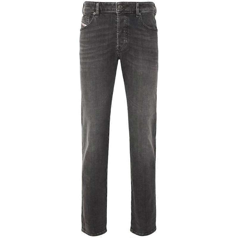 Diesel D-Yennox Tapered Fit Dark Grey Jeans