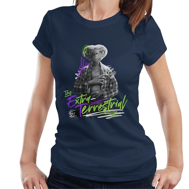 E.T. The Extra Terrestrial Retro Signature Women’s T-Shirt